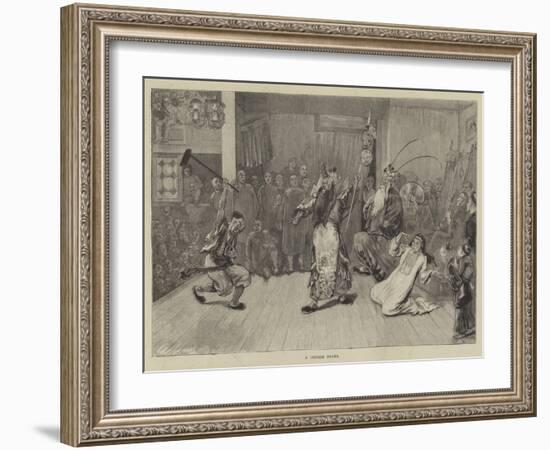 A Chinese Drama-null-Framed Giclee Print