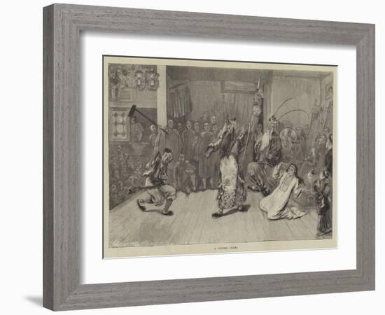 A Chinese Drama-null-Framed Giclee Print