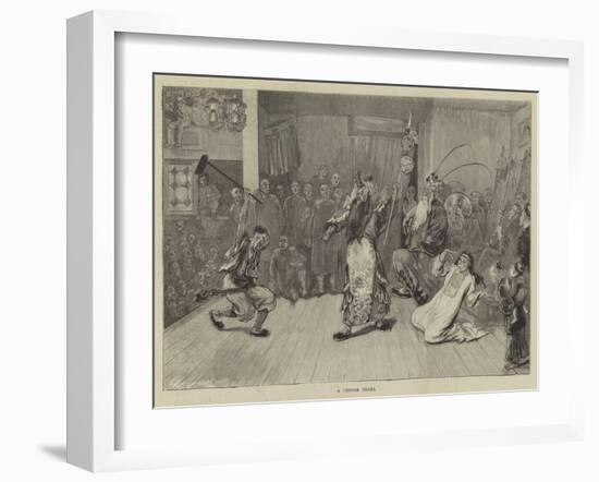 A Chinese Drama-null-Framed Giclee Print