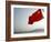 A Chinese Flag Flutters-null-Framed Photographic Print