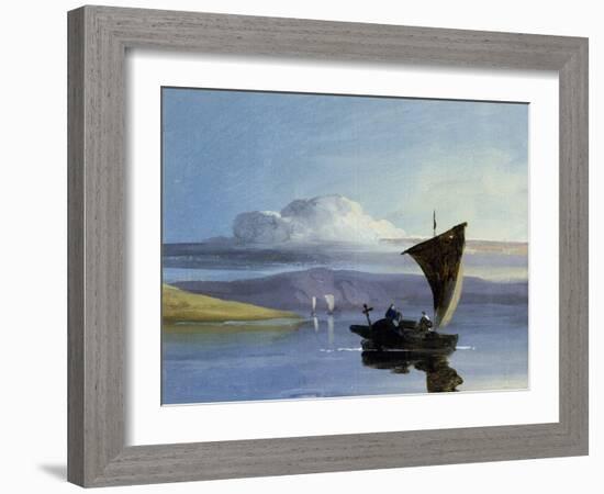 A Chinese Junk-George Chinnery-Framed Giclee Print