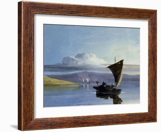 A Chinese Junk-George Chinnery-Framed Giclee Print