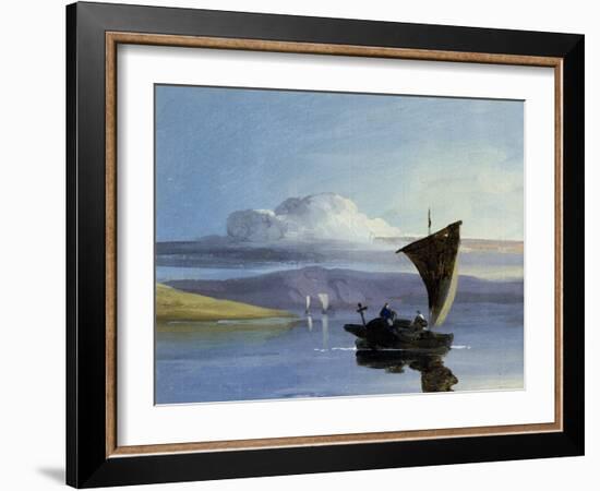 A Chinese Junk-George Chinnery-Framed Giclee Print