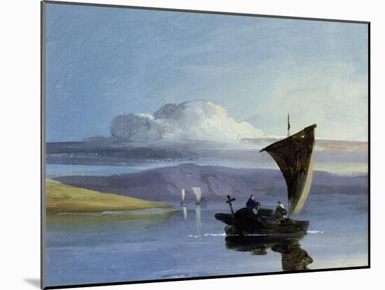 A Chinese Junk-George Chinnery-Mounted Giclee Print