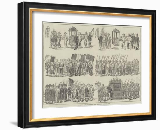 A Chinese Marriage Procession-null-Framed Giclee Print