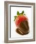 A Chocolate-Dipped Strawberry-Greg Elms-Framed Photographic Print