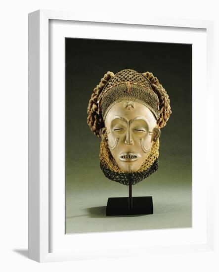 A Chokwe Mask, Mwana Pwo-null-Framed Giclee Print