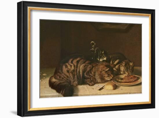 A Chop for One-Horatio Henry Couldery-Framed Premium Giclee Print