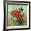 A Christmas Arrangement with Holly, Mistletoe and Other Winter Flowers-Albert Williams-Framed Giclee Print