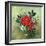 A Christmas Arrangement with Holly, Mistletoe and Other Winter Flowers-Albert Williams-Framed Giclee Print