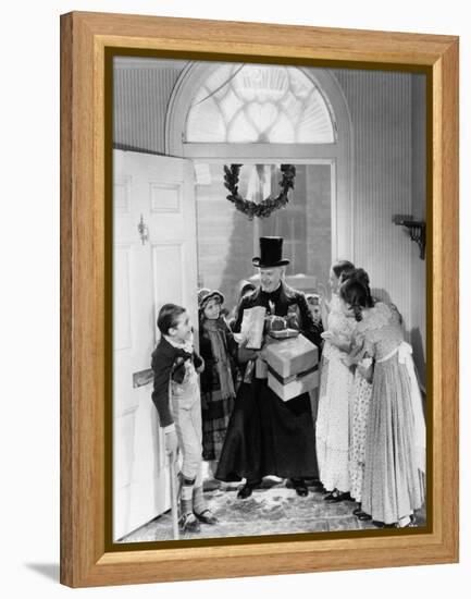 A Christmas Carol, 1938-null-Framed Premier Image Canvas