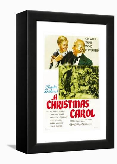 A Christmas Carol, 1938-null-Framed Premier Image Canvas