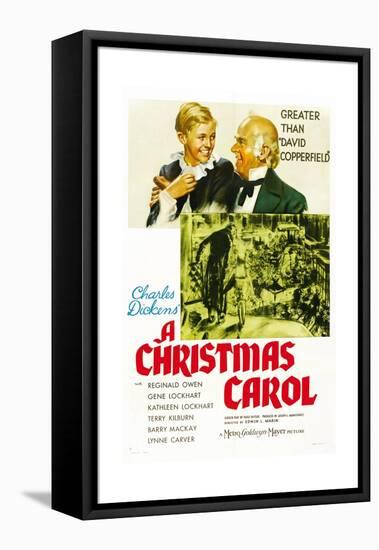 A Christmas Carol, 1938-null-Framed Premier Image Canvas