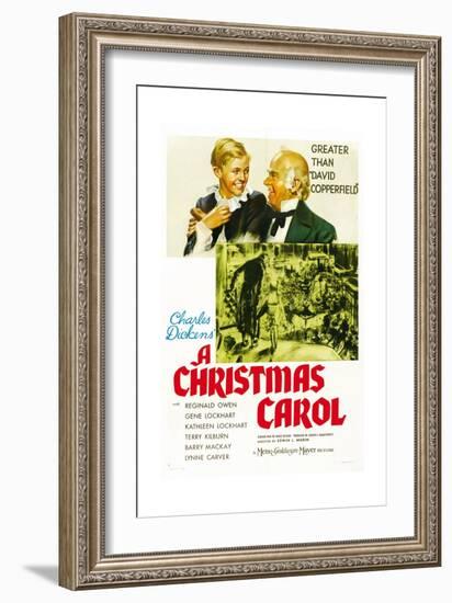 A Christmas Carol, 1938-null-Framed Giclee Print