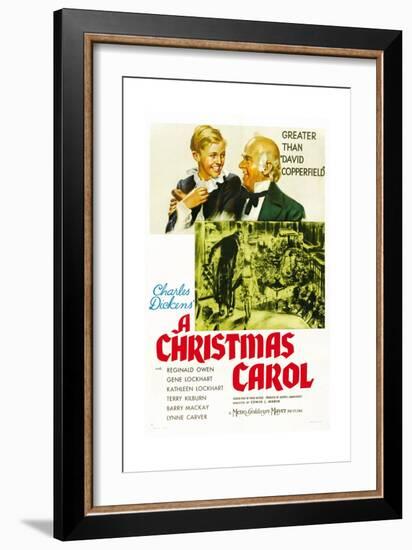 A Christmas Carol, 1938-null-Framed Giclee Print