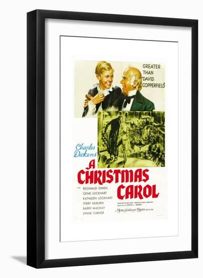 A Christmas Carol, 1938-null-Framed Giclee Print