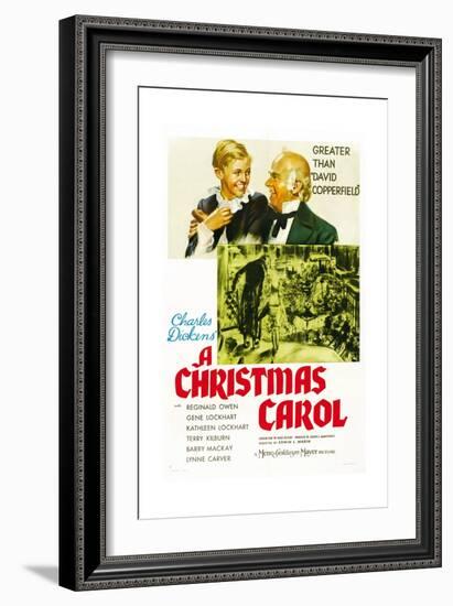 A Christmas Carol, 1938-null-Framed Giclee Print