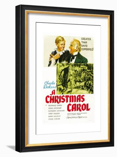 A Christmas Carol, 1938-null-Framed Giclee Print