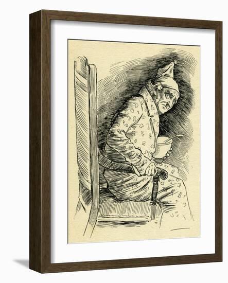 'A Christmas Carol' by Charles Dickes-Harold Copping-Framed Giclee Print