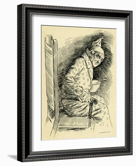 'A Christmas Carol' by Charles Dickes-Harold Copping-Framed Giclee Print