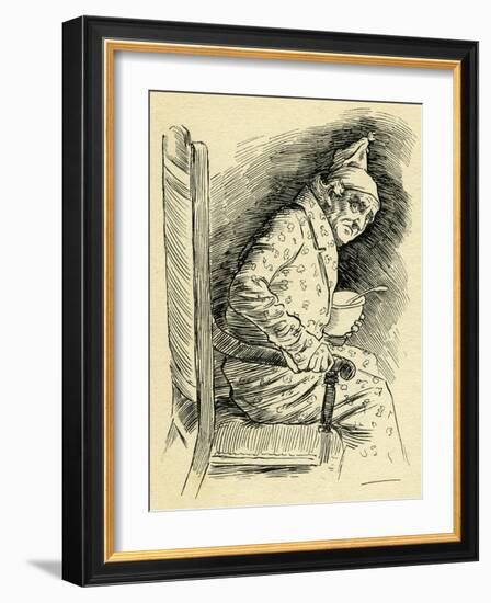 'A Christmas Carol' by Charles Dickes-Harold Copping-Framed Giclee Print