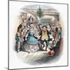 A Christmas Carol: Mr Fezziwig's Ball, 1843-John Leech-Mounted Giclee Print