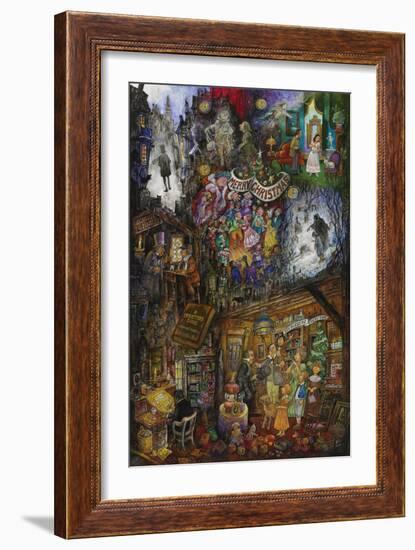 A Christmas Carol-Bill Bell-Framed Giclee Print