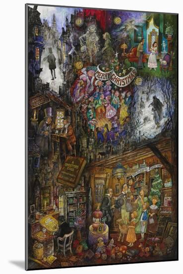 A Christmas Carol-Bill Bell-Mounted Giclee Print