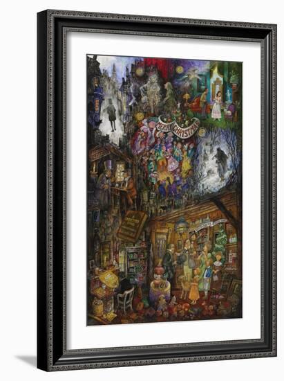 A Christmas Carol-Bill Bell-Framed Giclee Print