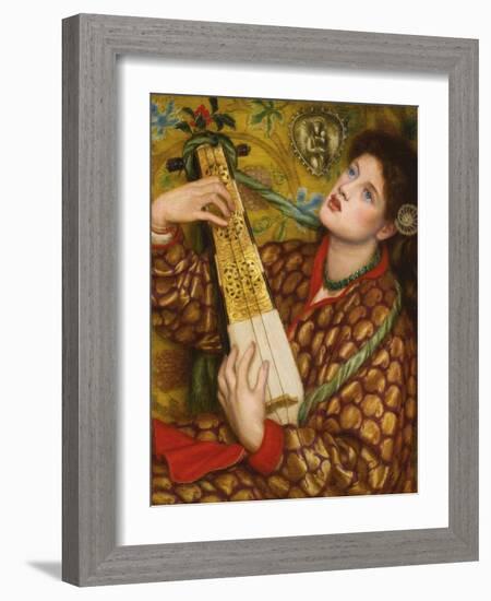 A Christmas Carol-Dante Gabriel Rossetti-Framed Giclee Print