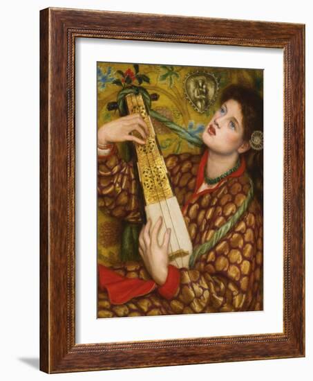 A Christmas Carol-Dante Gabriel Rossetti-Framed Giclee Print