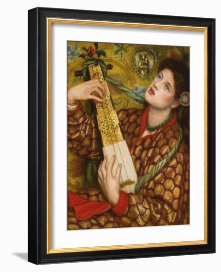 A Christmas Carol-Dante Gabriel Rossetti-Framed Giclee Print