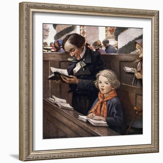 A Christmas Carol-Jessie Willcox-Smith-Framed Giclee Print