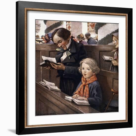 A Christmas Carol-Jessie Willcox-Smith-Framed Giclee Print