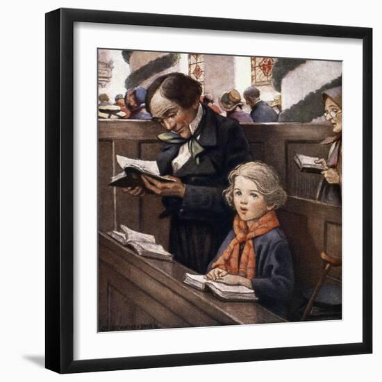 A Christmas Carol-Jessie Willcox-Smith-Framed Giclee Print