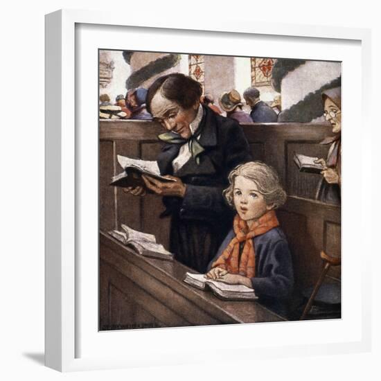 A Christmas Carol-Jessie Willcox-Smith-Framed Giclee Print