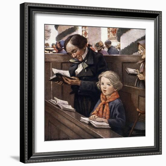 A Christmas Carol-Jessie Willcox-Smith-Framed Giclee Print