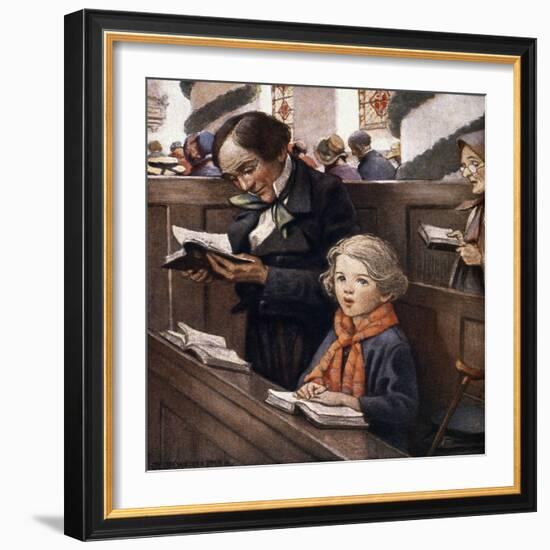 A Christmas Carol-Jessie Willcox-Smith-Framed Giclee Print