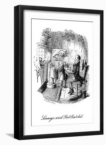 A Christmas Carol-John Leech-Framed Giclee Print