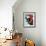 A Christmas Cow-Laurie Korsgaden-Framed Giclee Print displayed on a wall