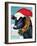 A Christmas Cow-Laurie Korsgaden-Framed Giclee Print