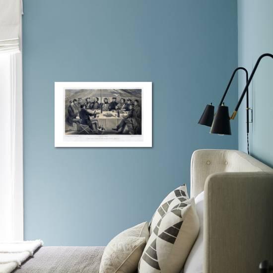 A Christmas Dinner On The Hights Before Sebastopol C1850 Giclee Print By William Simpson Art Com