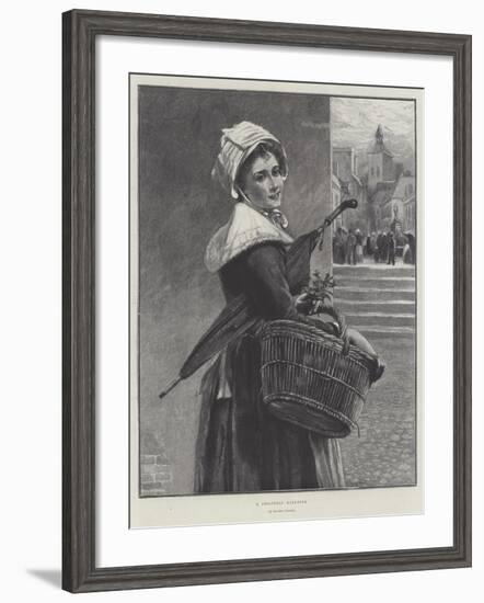 A Christmas Marketer-Davidson Knowles-Framed Giclee Print
