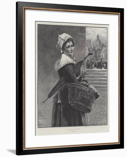 A Christmas Marketer-Davidson Knowles-Framed Giclee Print