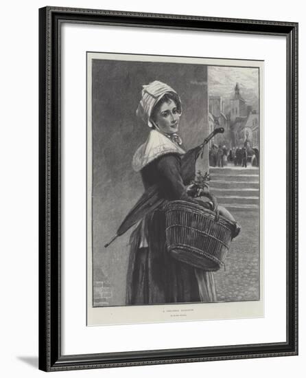 A Christmas Marketer-Davidson Knowles-Framed Giclee Print