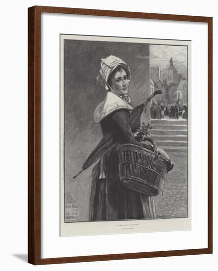 A Christmas Marketer-Davidson Knowles-Framed Giclee Print