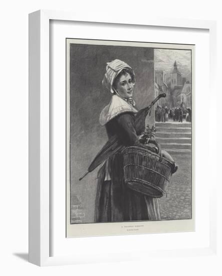 A Christmas Marketer-Davidson Knowles-Framed Giclee Print