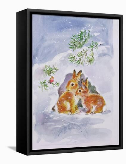 A Christmas Message-Diane Matthes-Framed Premier Image Canvas