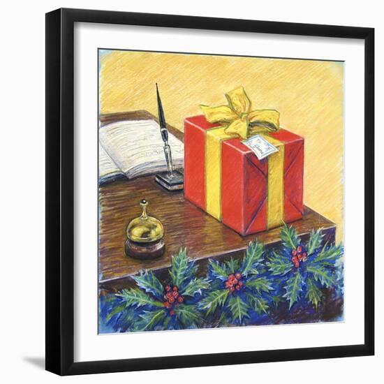 A Christmas Package-Edgar Jerins-Framed Giclee Print