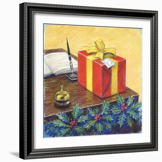 A Christmas Package-Edgar Jerins-Framed Giclee Print